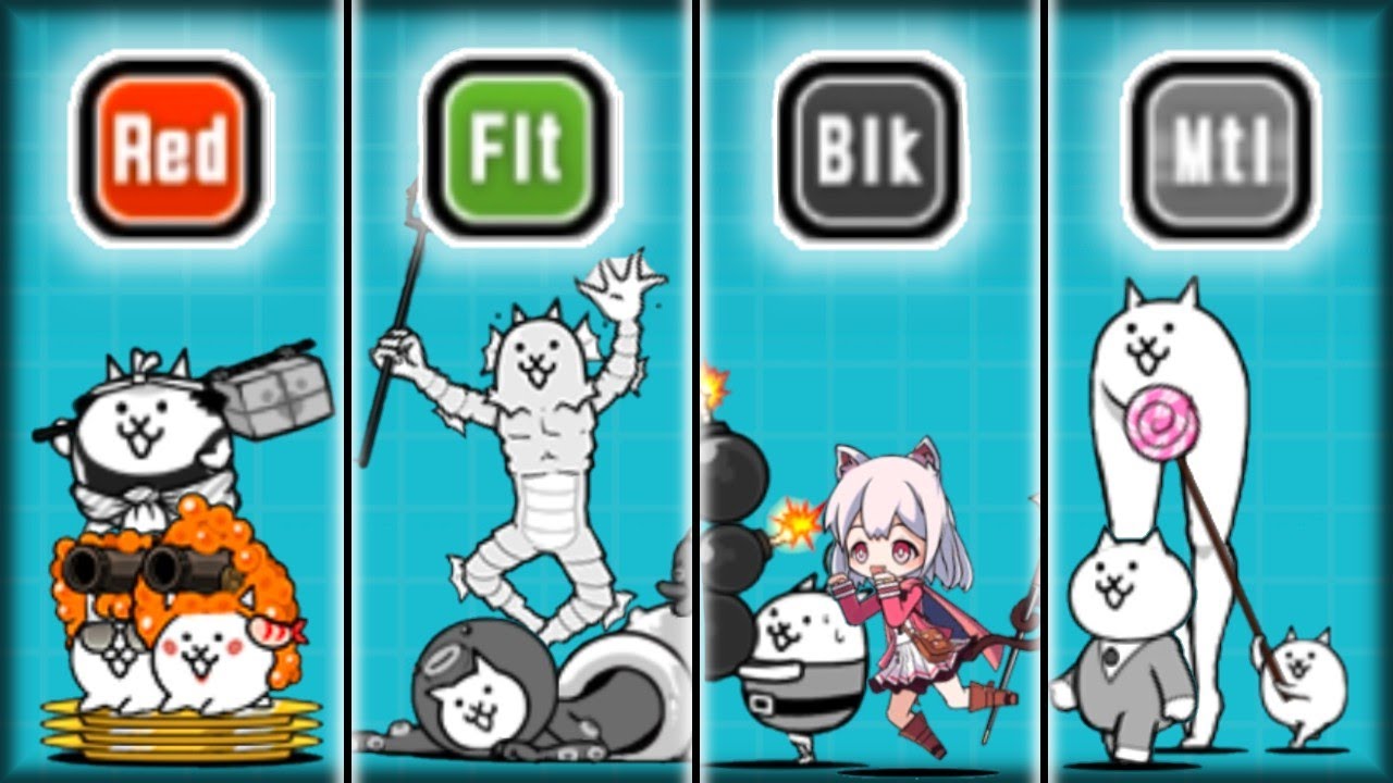 Battle Cats - Recommended Units For Every Trait [ Part 1 ]