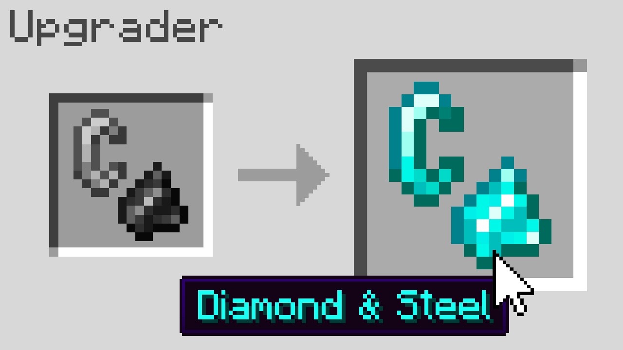 Minecraft, But You Can Upgrade Any Item...