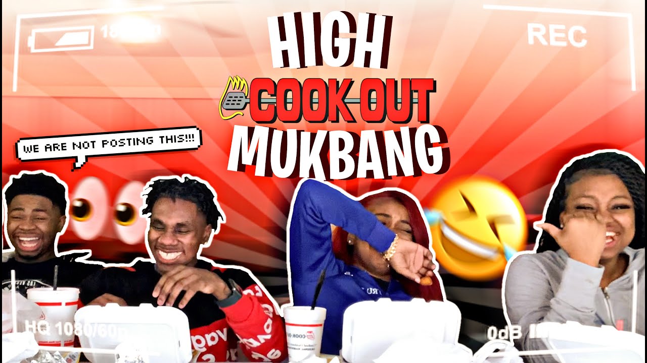 ATTEMPT AT FILMING A MUKBANG WHILE HIGH *HILARIOUS AF* (THANKS FOR 100K)