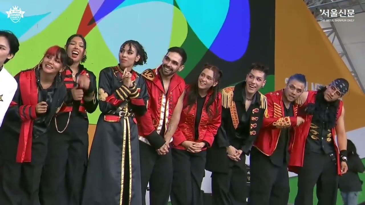 Actuación de México en la final del K-pop Cover Dance Festival 2024
