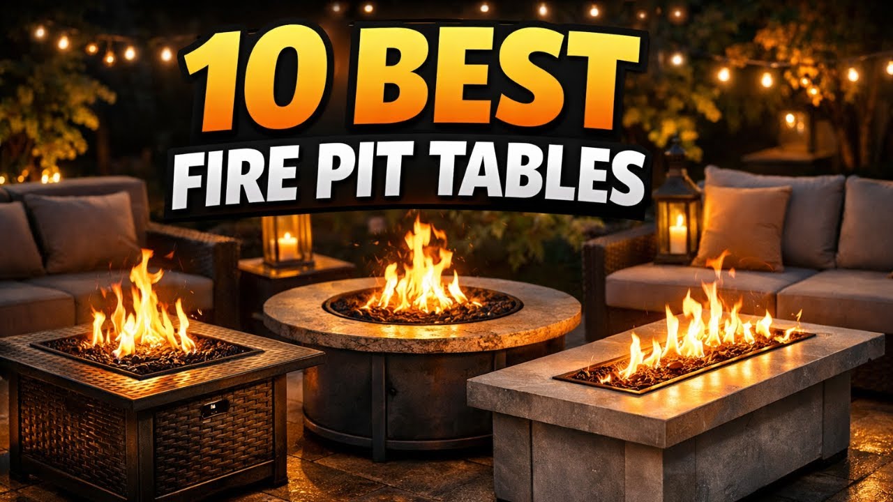 Top 10 Fire Pit Tables | Outdoor Patio & Garden Essentials