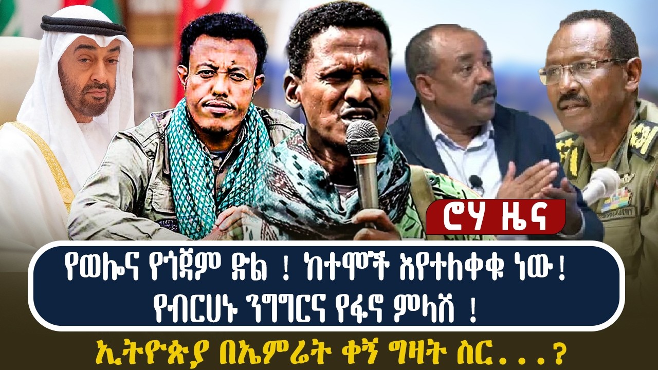 የወሎና የጎጃም ድል ! ከተሞች እየተለቀቁ ነው! | የብርሀኑ ንግግርና የፋኖ ምላሽ ! | ኢትዮጵያ በኤምሬት ቀኝ ግዛት ስር...?