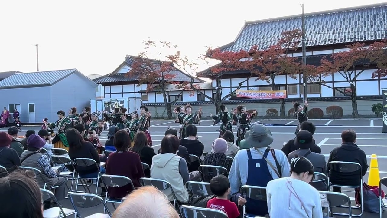 鳳翔乱舞さん　2025年YOSAKOI祭りin加美