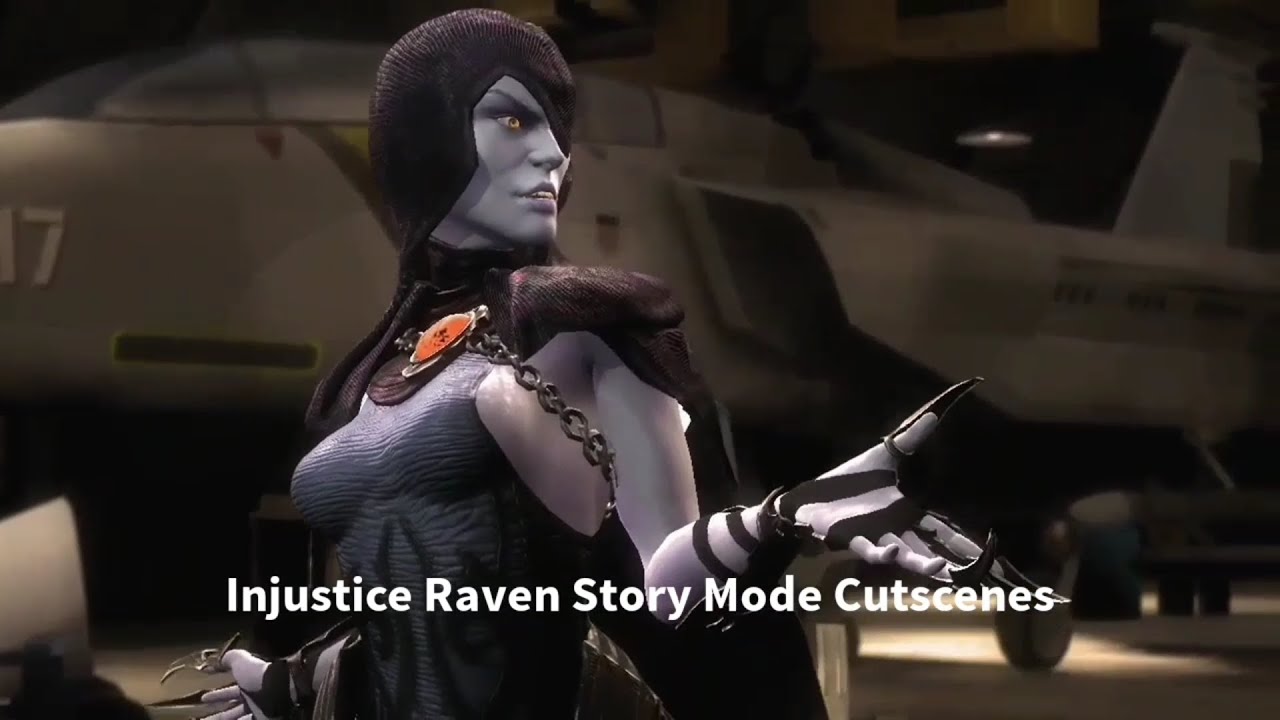 Injustice Gods Among Us All Raven Story Cutscenes
