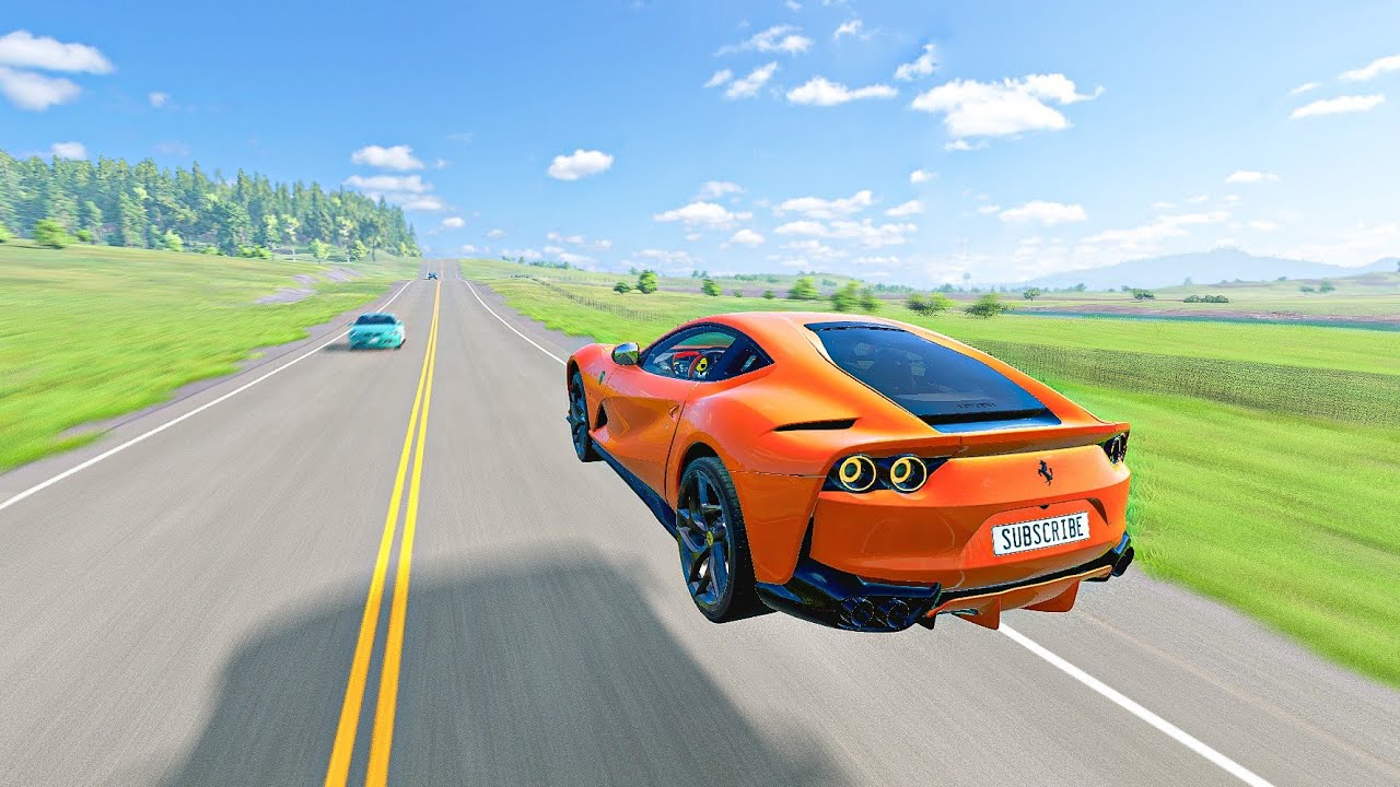 Instant 1080 KMH Acceleration: Which BeamNG Car Survives! 🔥 - BeamNG Drive #81