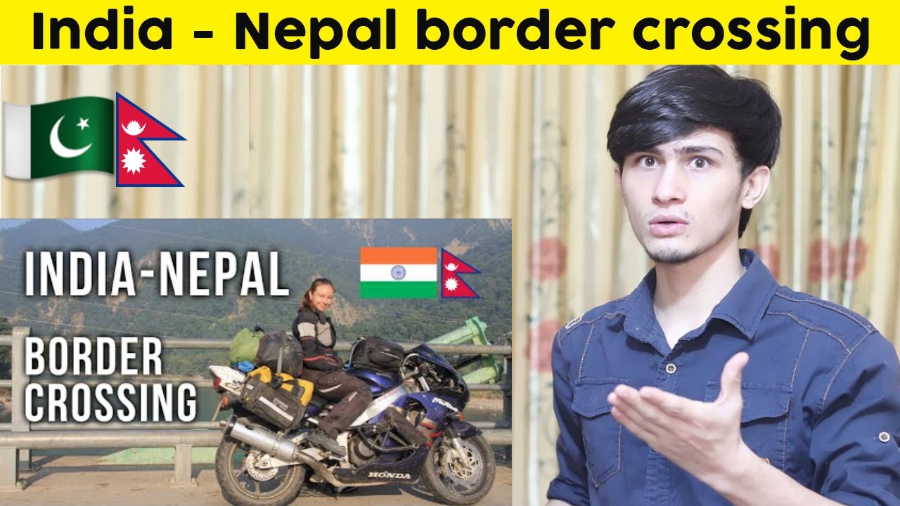 Pakistani Reaction || India - Nepal border crossing ||  India To Nepal On Bikes