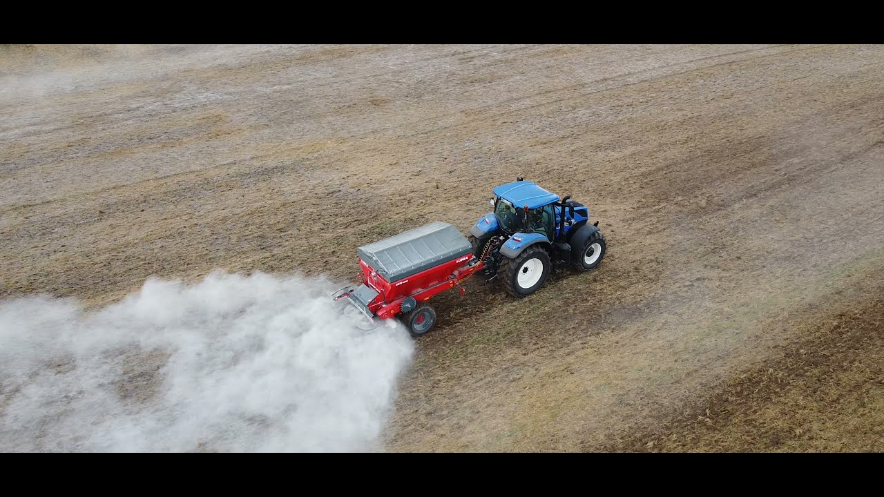 🔥ROZRZUCANIE WAPNA 2021🔥 AGRO MAZI✔ NH T7 165S✔ UNIA RCW 4000