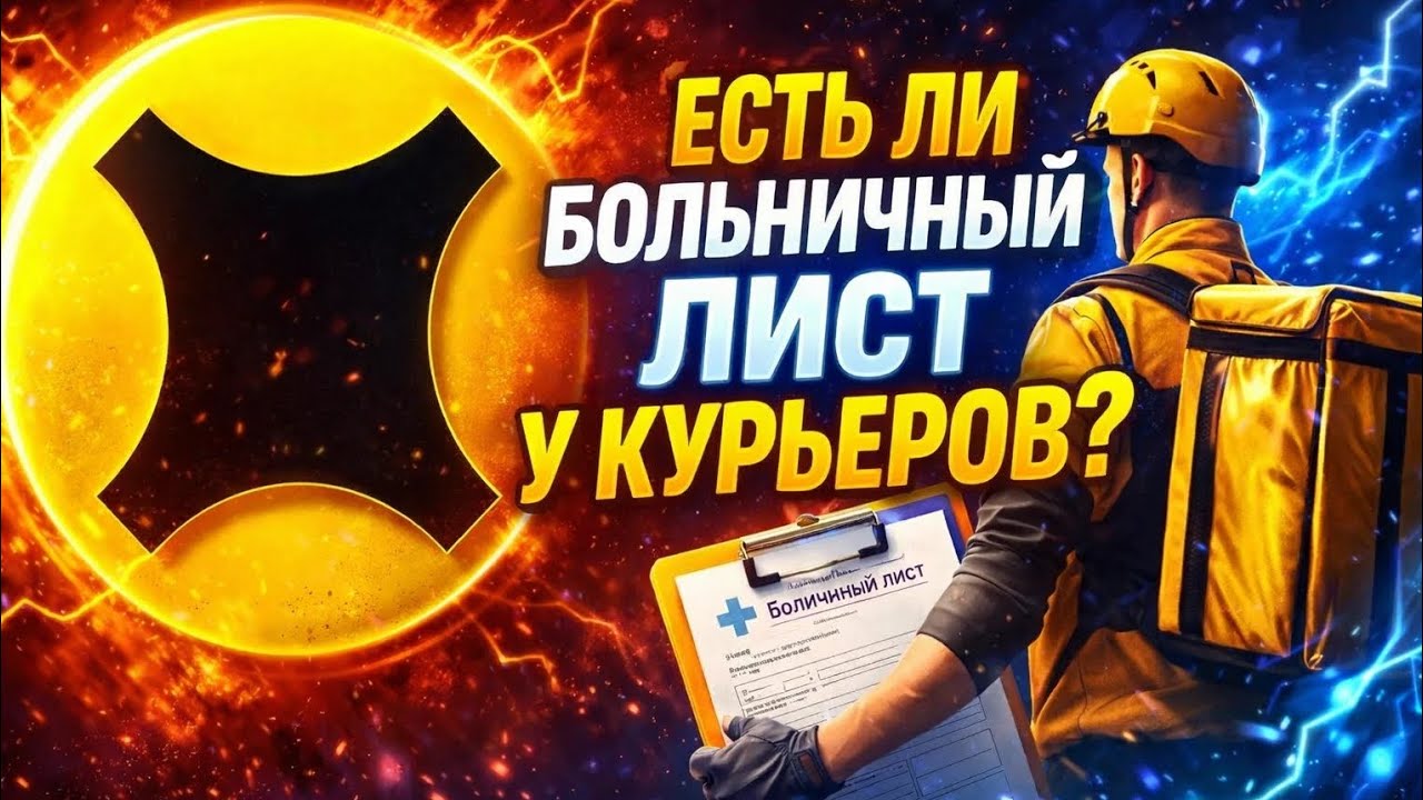 Есть ли больничный лист у курьеров | Яндекс про 