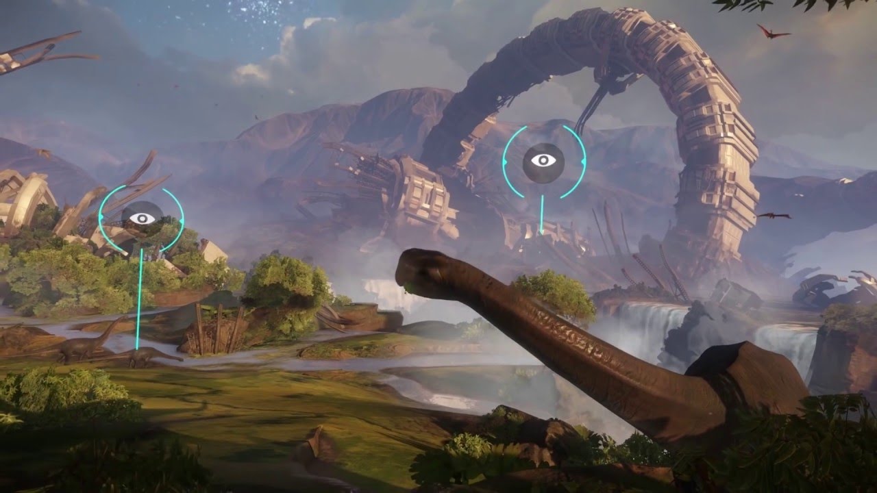 Crytek's Back to Dinosaur Island 2 - Real-Time VR Demo Preview (GDC 2016) EN