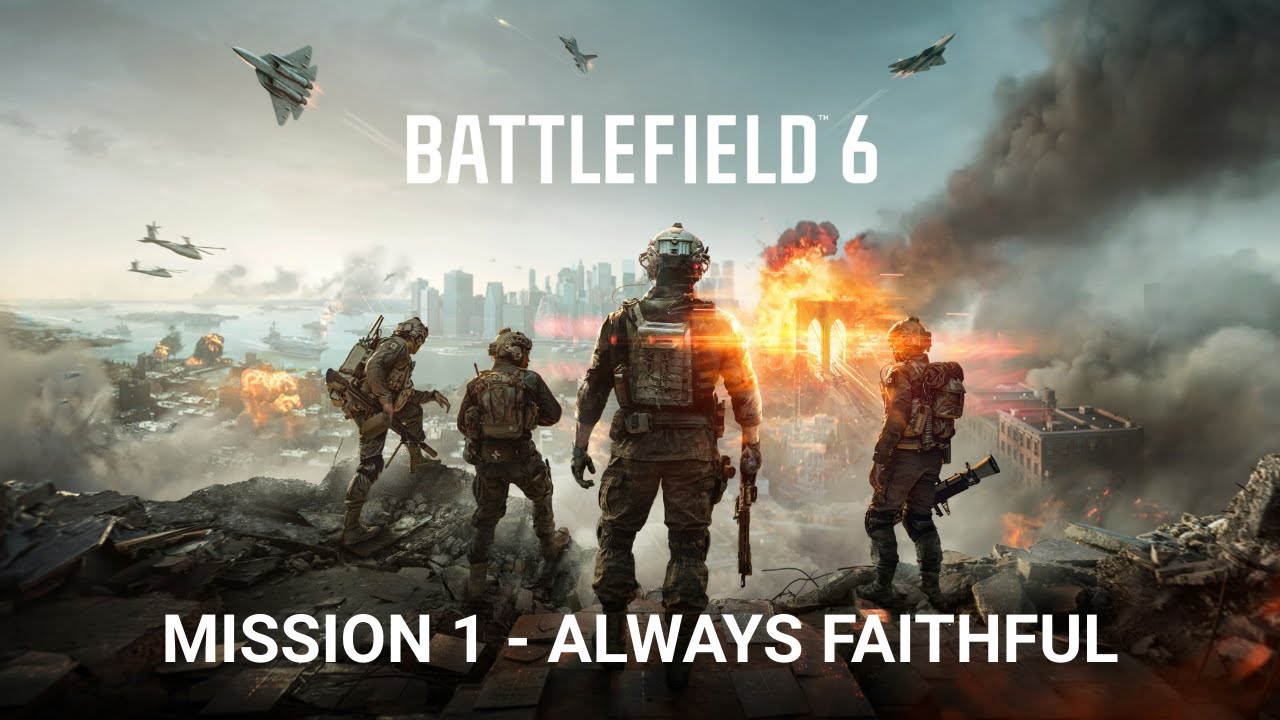 Battlefield 6 - Mission 1 - Always Faithful [4K Gameplay] (No Commentary)