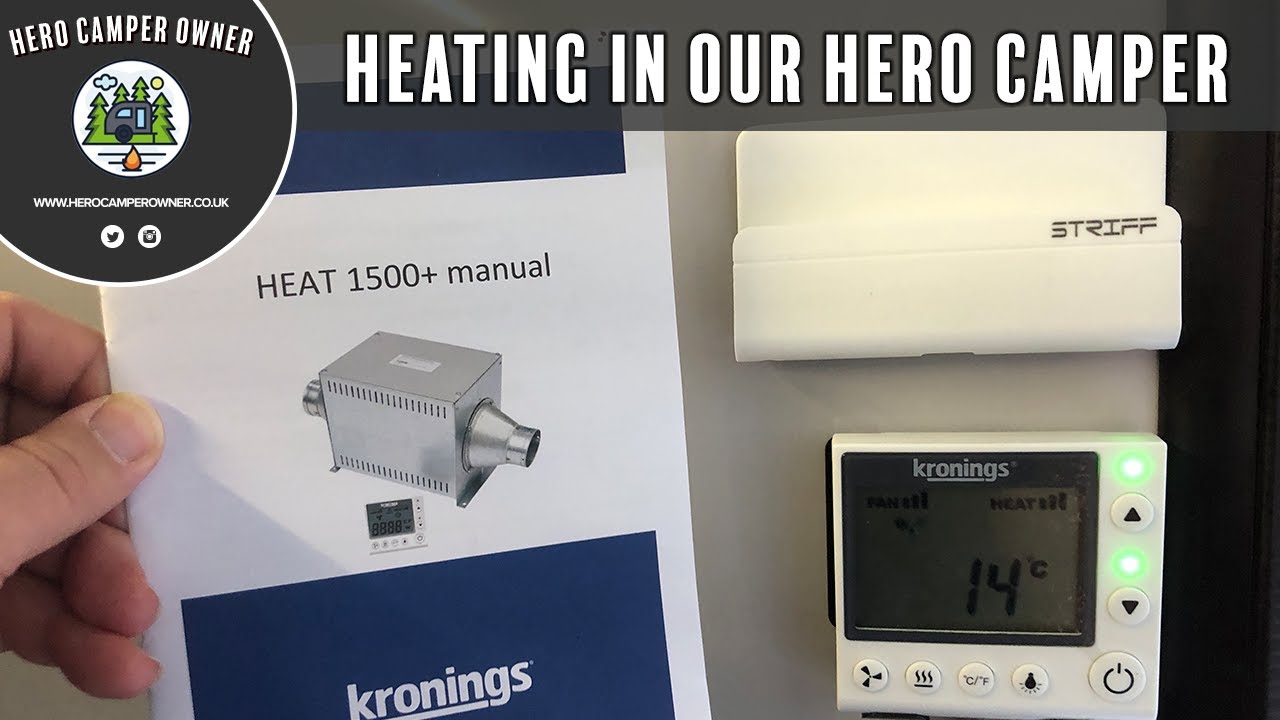 Система электрического отопления для кемпинга My Hero Camper Kronings Heat 1500+