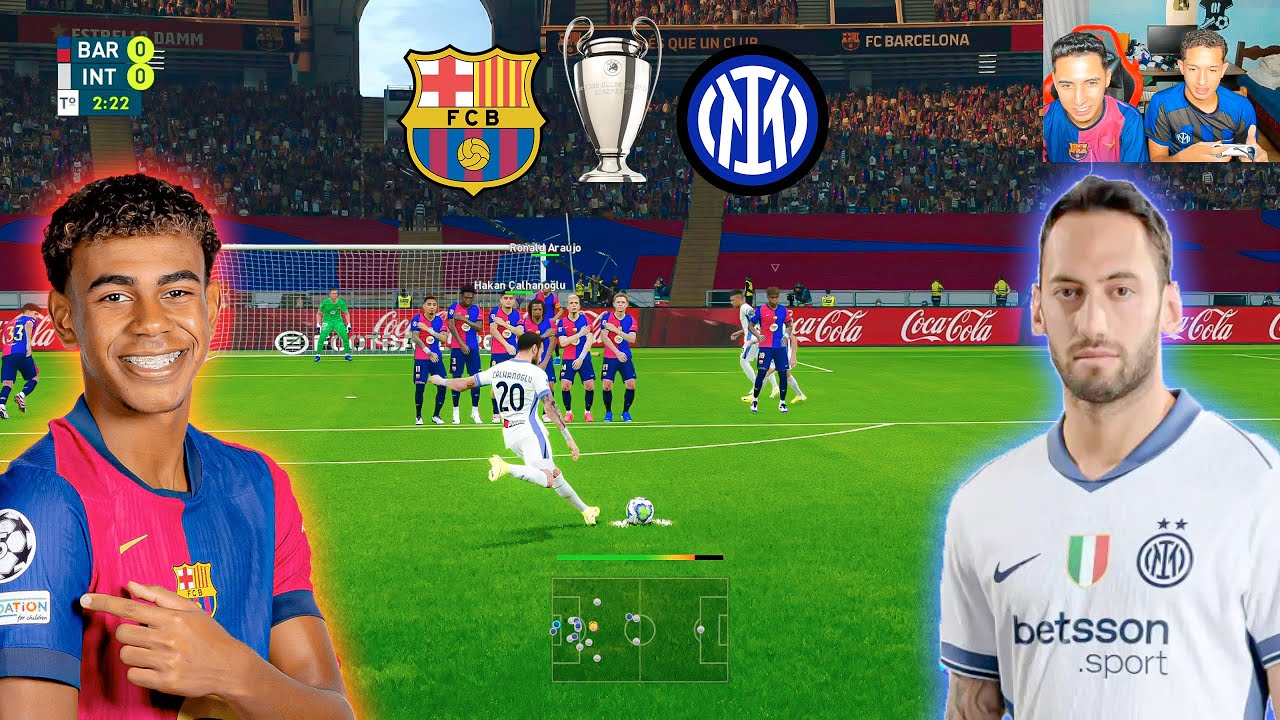 BARCELONA x INTER UEFA CHAMPIONS LEAGUE