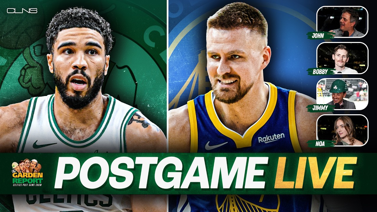 LIVE Garden Report: Celtics vs Warriors Postgame Show on CLNS Media