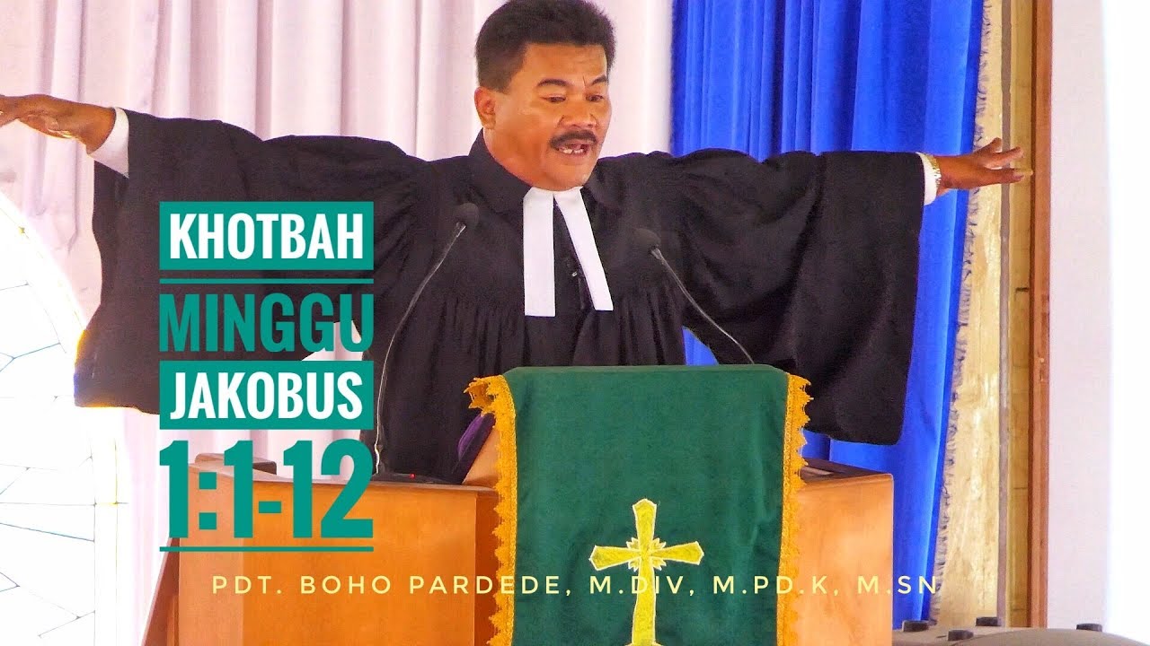 khotbah (3) / Jamita di HKBP PEARAJA ||  Jakobus 1: 1-12 | Tarutung 21 July 2019 | Pdt.Boho Pardede