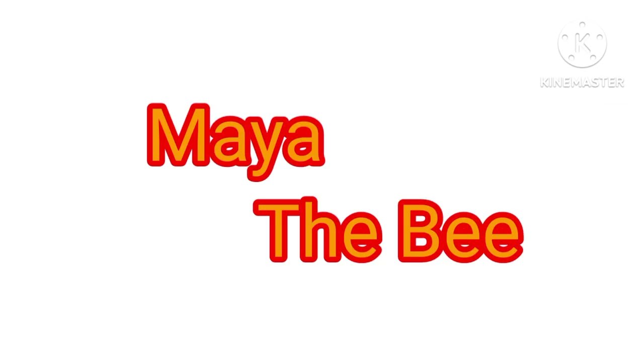 Maya The Bee congratulations STUDIO100 Bee'z Bee's Buzz Buzzing Logo Intro K KINEMASTER