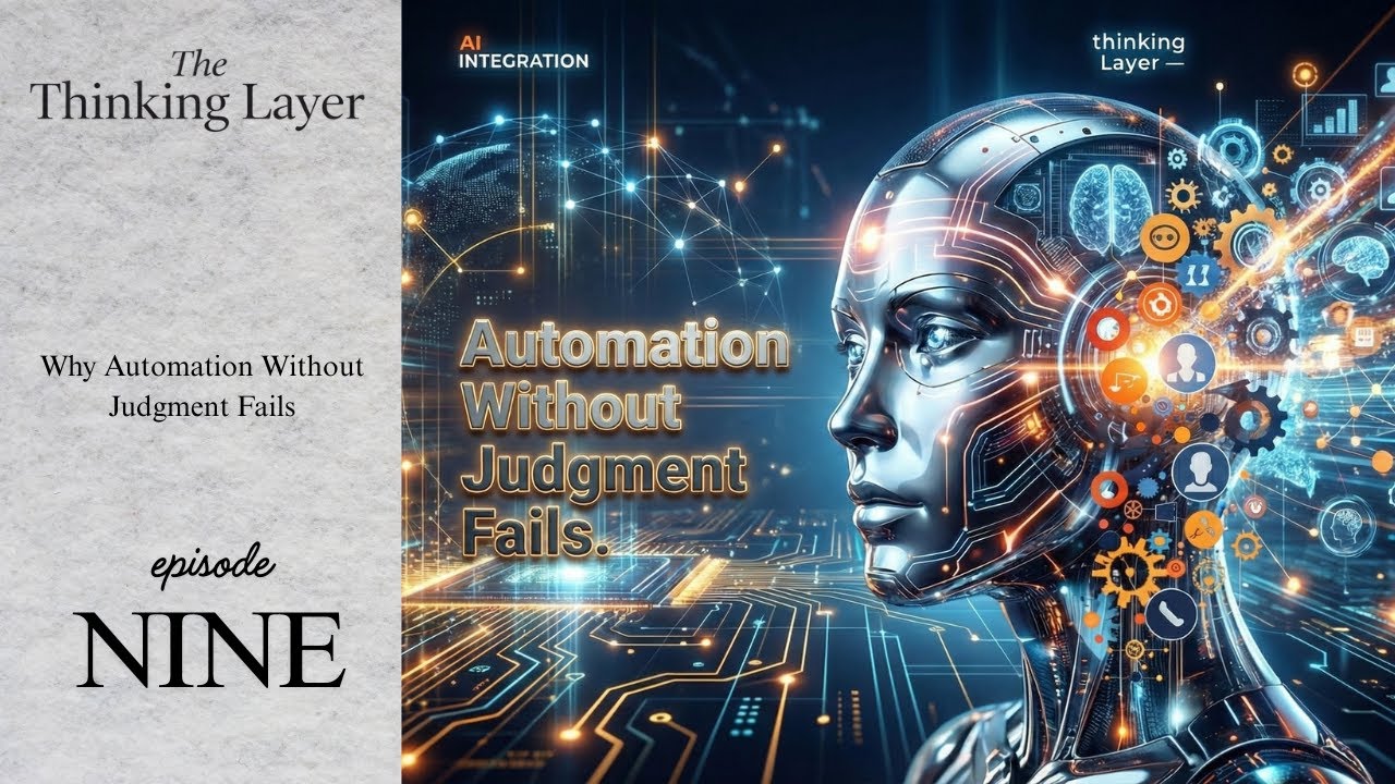 Why Automation Without Judgment Fails
