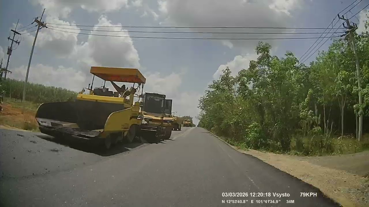 Bangkok to Laem Mae Phim – da fliegt der frische Teer weg 1:20 – F