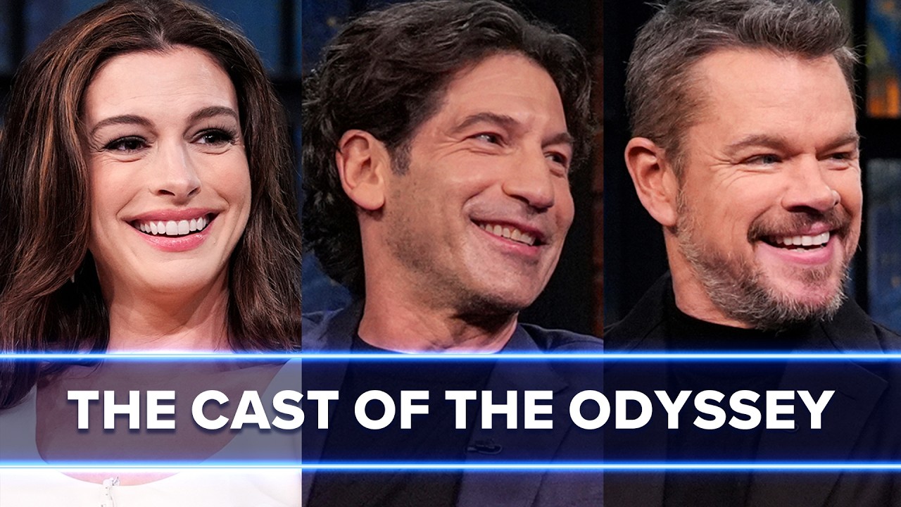 The Odyssey Cast Talk Starring in Christopher Nolan's Blockbuster and Share Stories from Filming