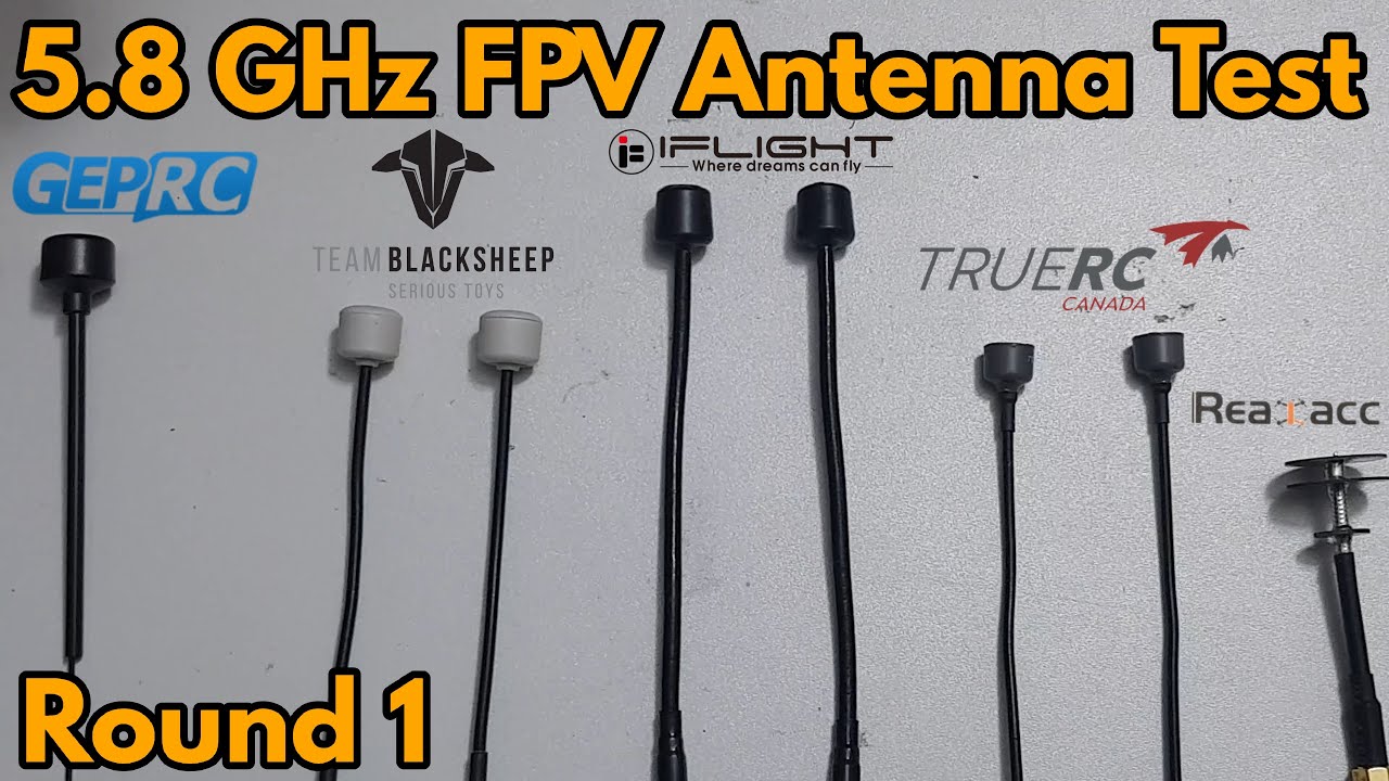 DJI FPV Antenna Test: TBS Triumph, Truerc Singularity, Albatross, Pagoda, Geprc Momoda - Round 1