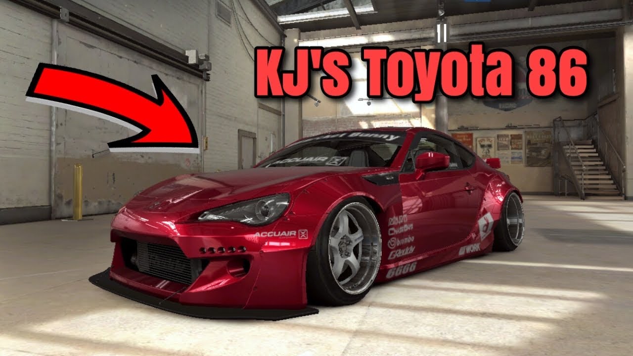 Racing with KJ&rsquo;s Toyota GT86 Rocket Bunny in CSR2