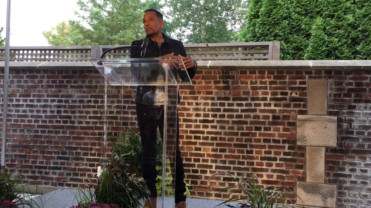 Actor Hill Harper welcomes guests to his Detroit home