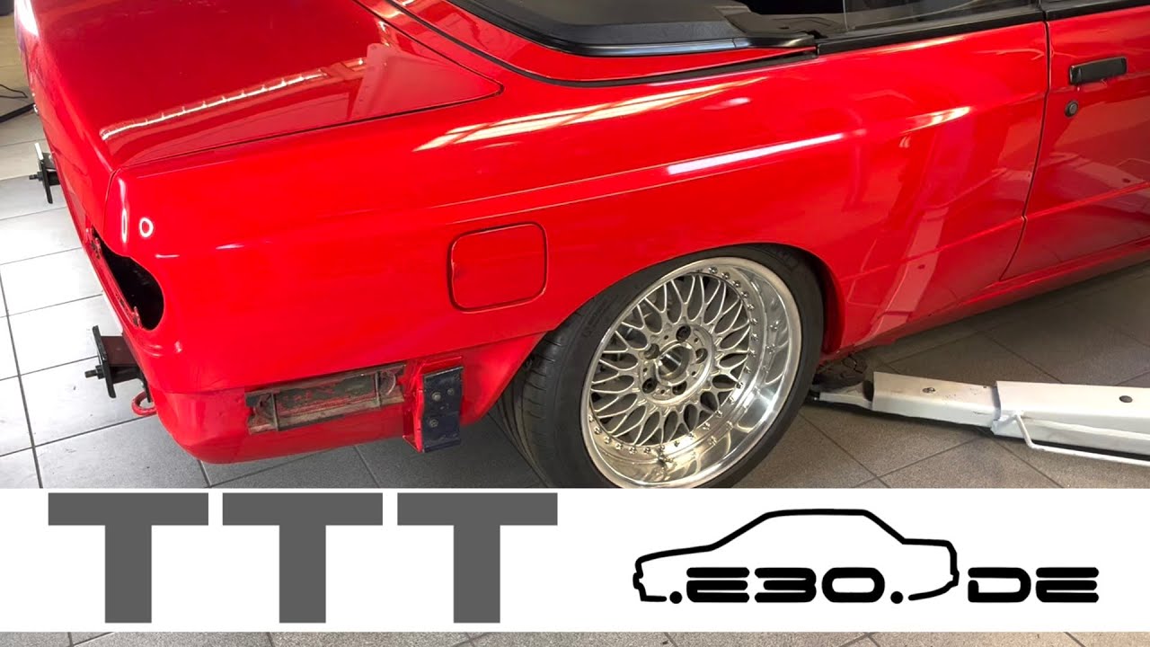 Fette Felgen + schmale Spur = Z4 Nabenumbau 5x120 am E30 mit 318ti Achsen