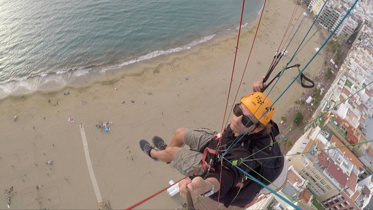 Vuelo en parapente Las Coloradas - Las Canteras (Gran Canaria)