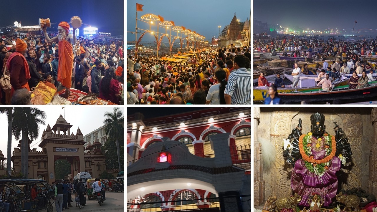 [ BENARAS 3 ] Divine Evening Ganga Aarti at Dashashwamedh Ghat | Mandir Trail in the Land of Gods