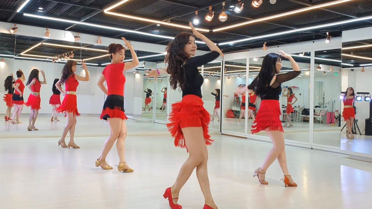 Just Love You Cha Cha (Intermediate Cha) line dance| Withus KOR, Yoon