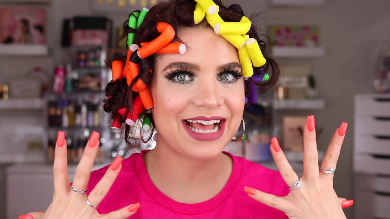 Testing Amazon Heatless Curlers 😱