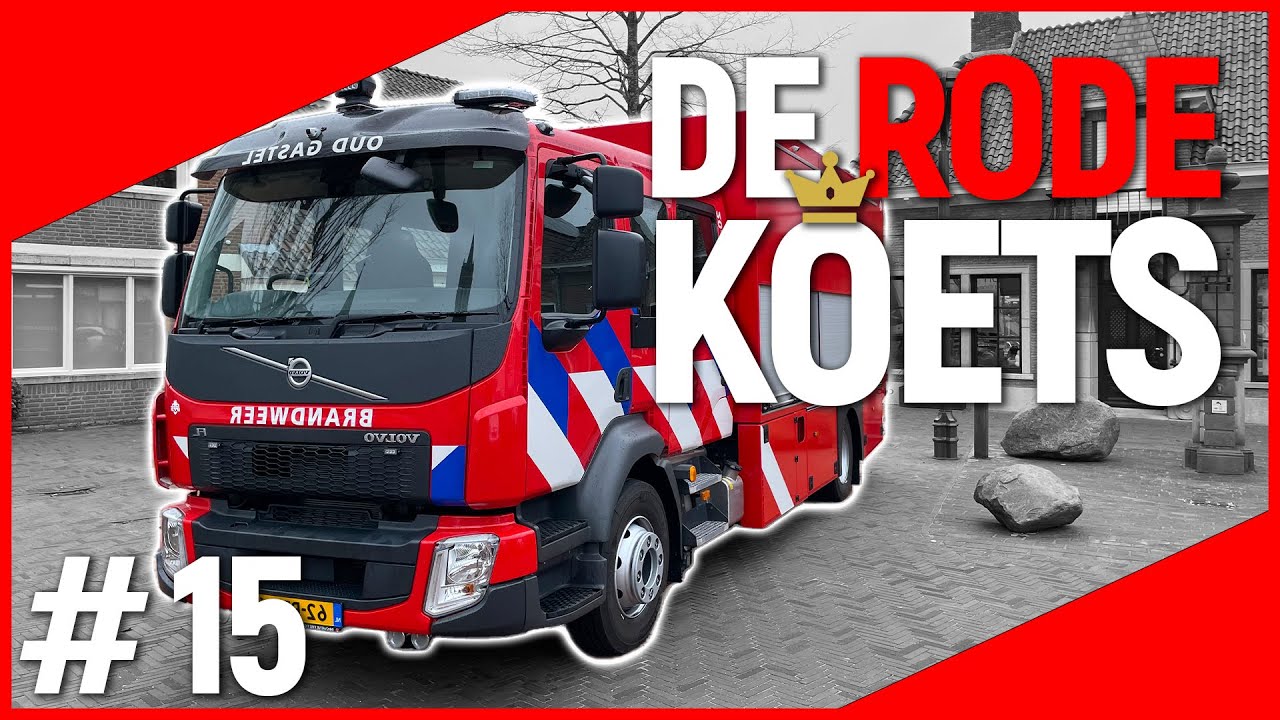 De Rode Koets #15 | Ons nieuwe kleine watertransport | Brandweervloggers Rick & Richard