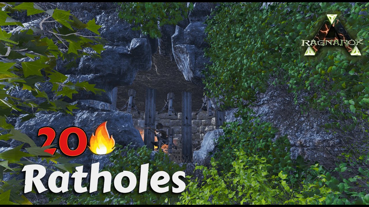 20 BEST Ragnarok Ratholes | Ark Ascended
