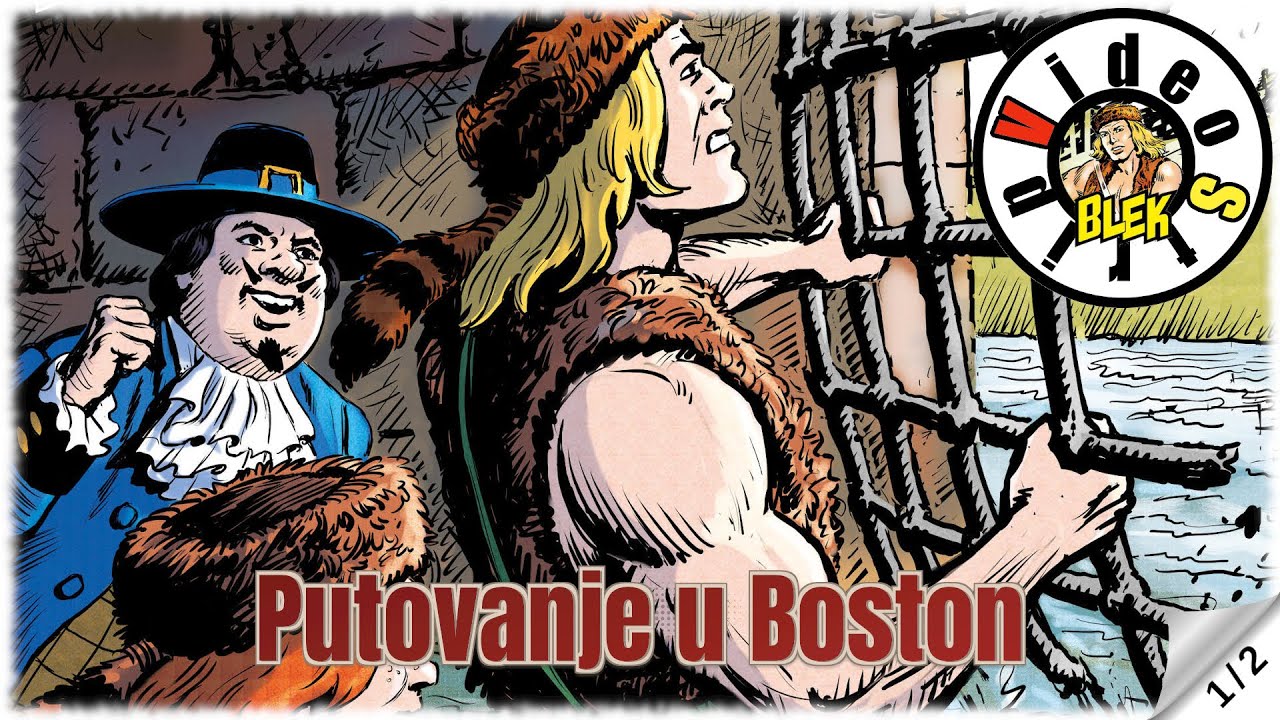 Veliki Blek - Putovanje u Boston - Strip u boji - (1/2)