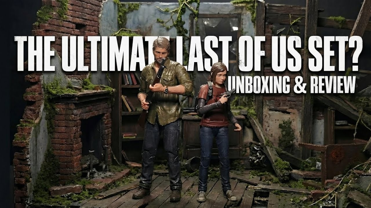 The Last of Us Action Figures Unboxing! (Joel & Ellie)