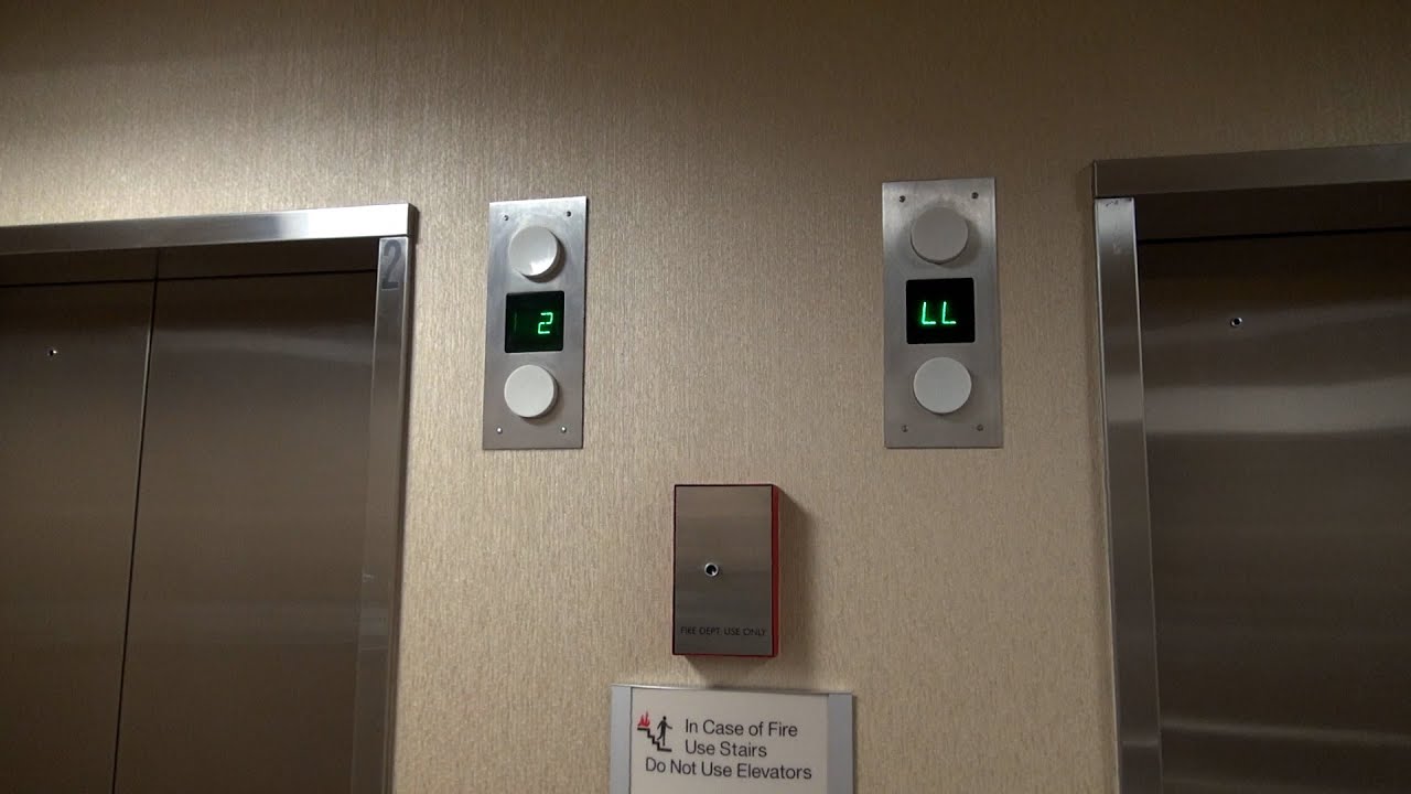 Two Otis Hydraulic Elevators at 340 Cancer Center, Kennestone Hospital, Marietta, GA