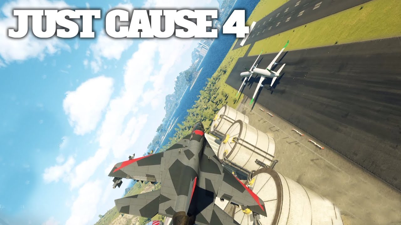 EXTREME CARNAGE AT THE INTERNATIONAL AIRPORT in Just Cause 4!