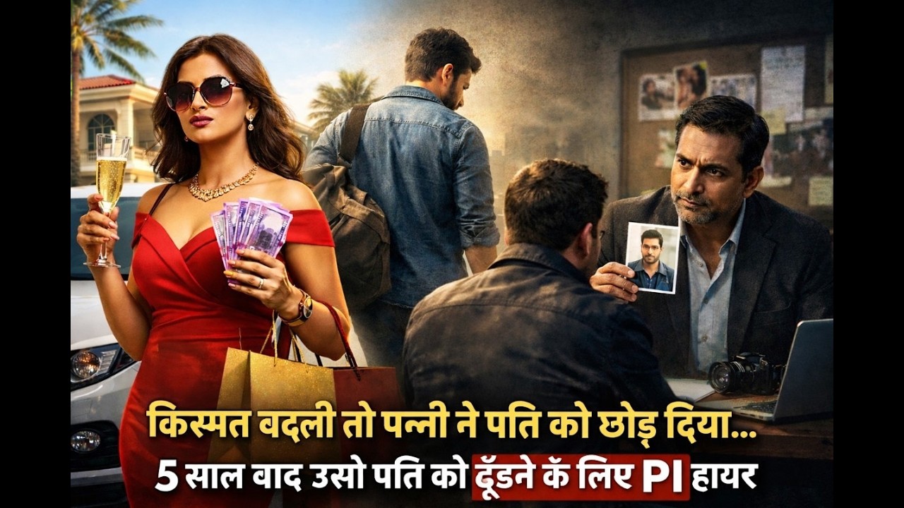 किस्मत बदली तो पत्नी ने पति को छोड़ दिया… 5 साल बाद उसी पति को ढूँढने के लिए PI हायर किया!