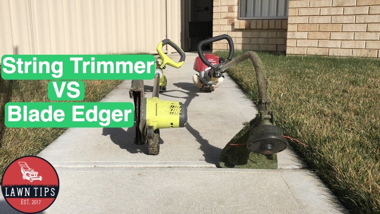 String Trimmer VS Blade Edger