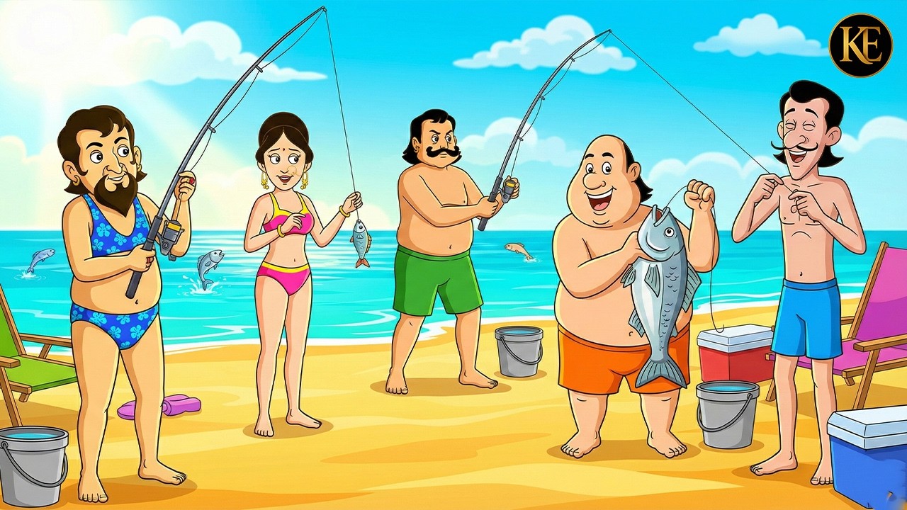 গোপাল দাদা, রাজা, রানী, মন্ত্রী এবং নবাব সমুদ্র সৈকতে মাছ ধরেছেন | Gopal Bhar | New Episdoe 2026