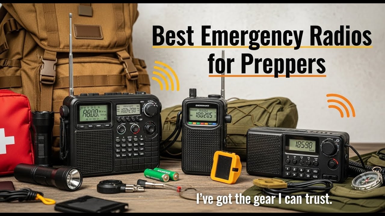TOP 5 Best Emergency Radios For Preppers 2026 | The Ultimate Emergency Radios For Preppers
