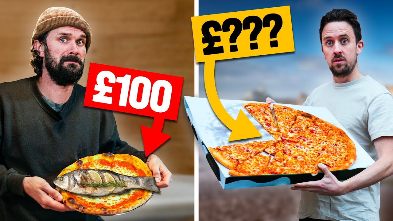 Cheapest Pizza VS Most Expensive Pizza