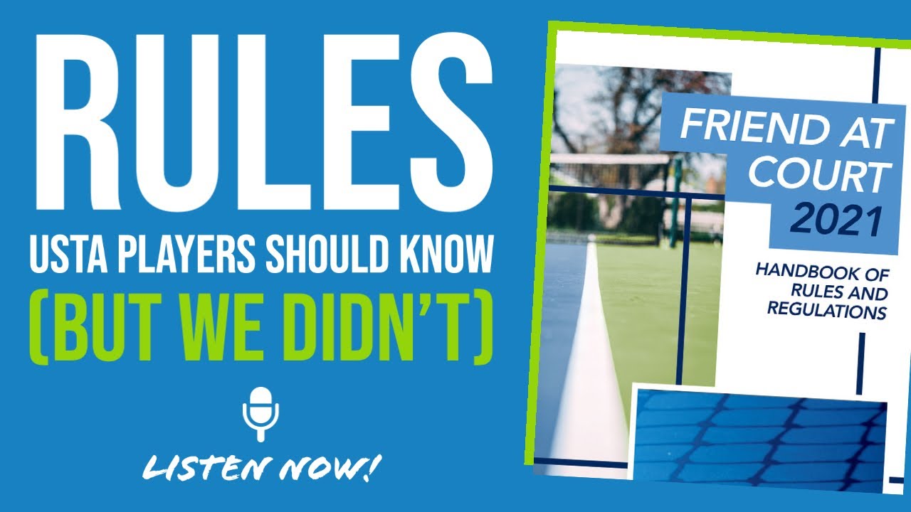 ⚖️Rules USTA Players Should Know (But We Didn’t!)⚖️