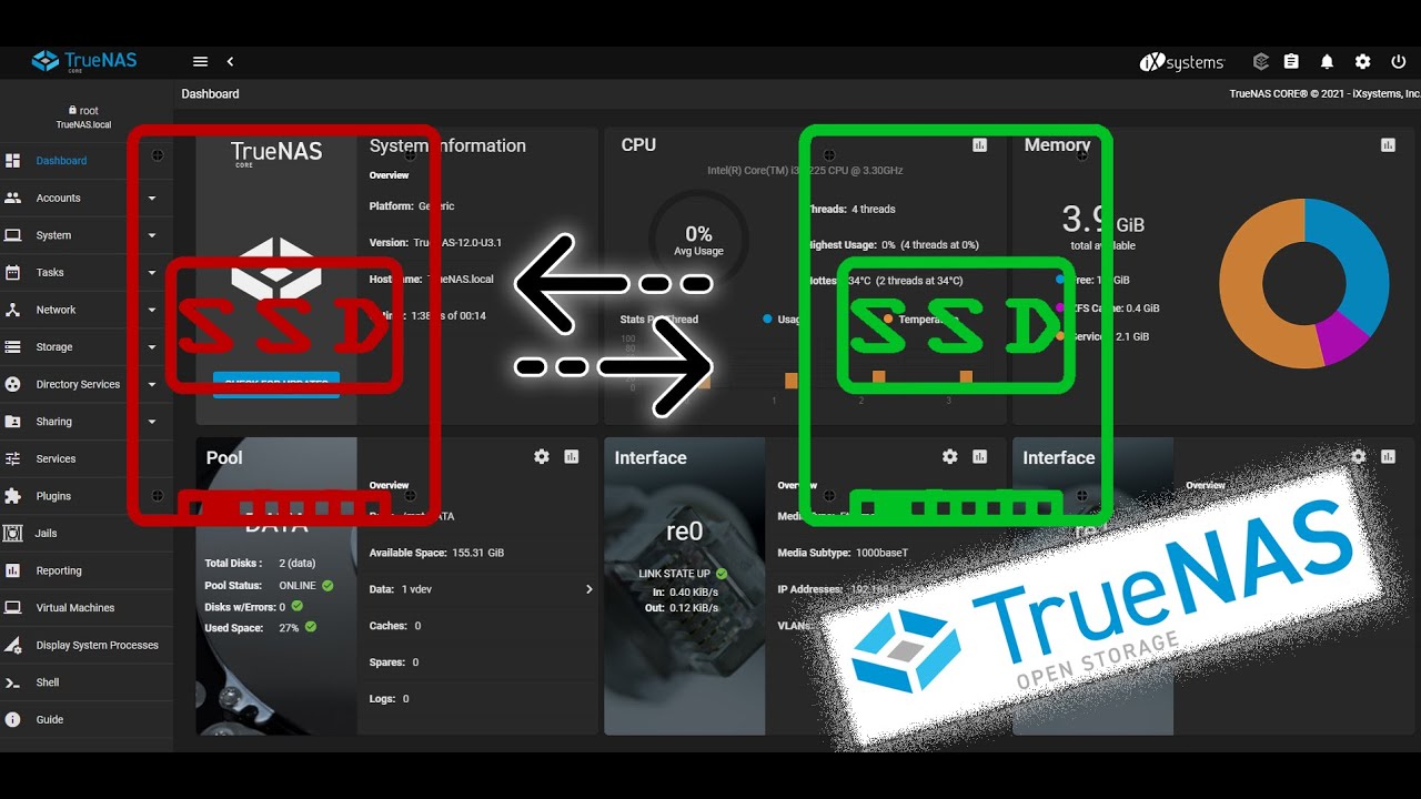 TrueNas 12 Moving to a new disk