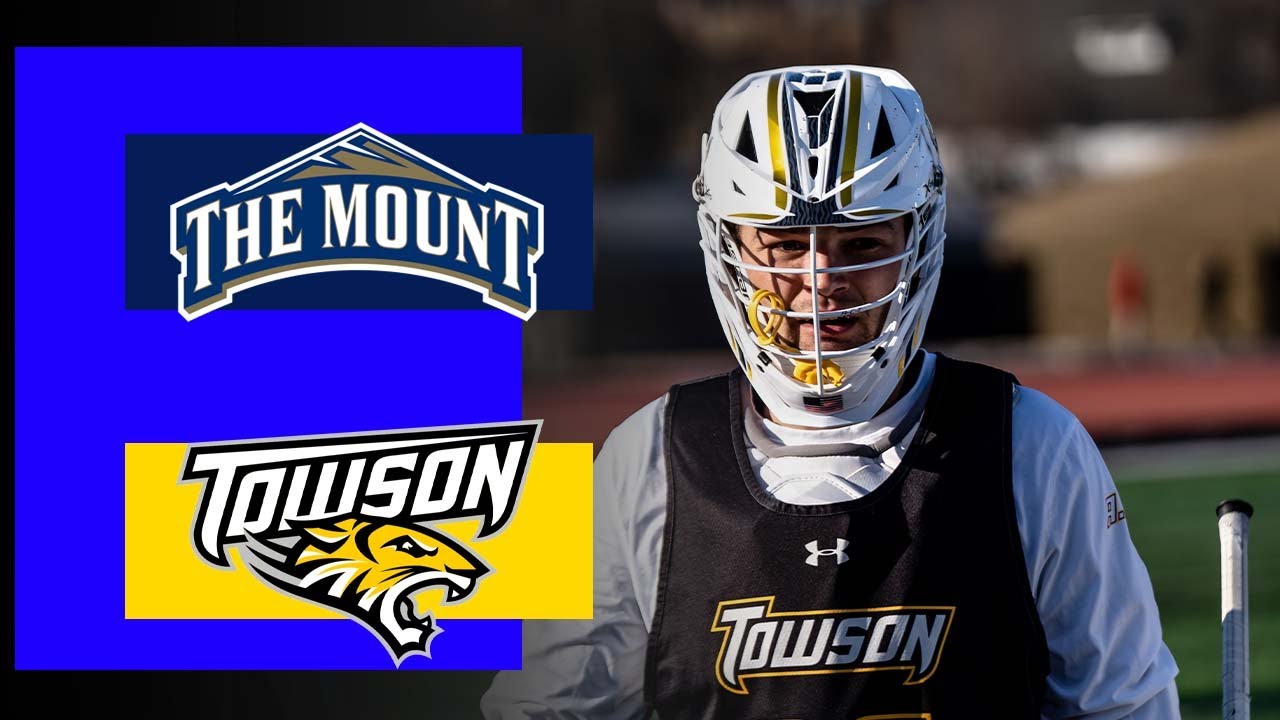 2022 MLAX: Mount St Marys vs Towson Highlights