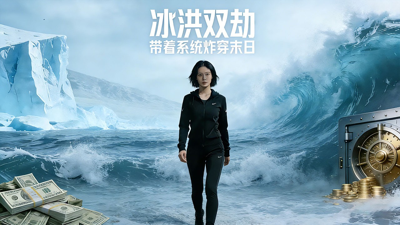 重生洪水末世，系统送 800 亿限时 3 天花光！【冰洪双劫带着系统炸穿末日】#末日 #求生 #末世 #短劇 #ai劇 #ai真人劇 #天天剧场 #系统