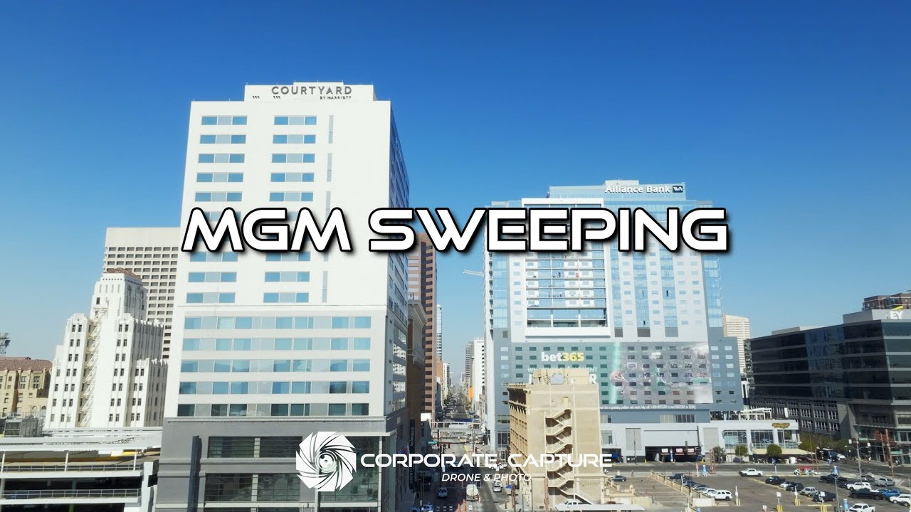 MGM Sweeping Drone Video
