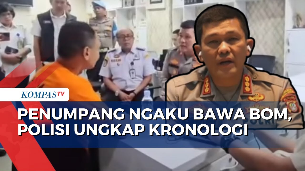 [ПОЛНОЕ] Полиция объяснила эмоциональное состояние пассажира Lion Air, признавшегося в перевозке ...