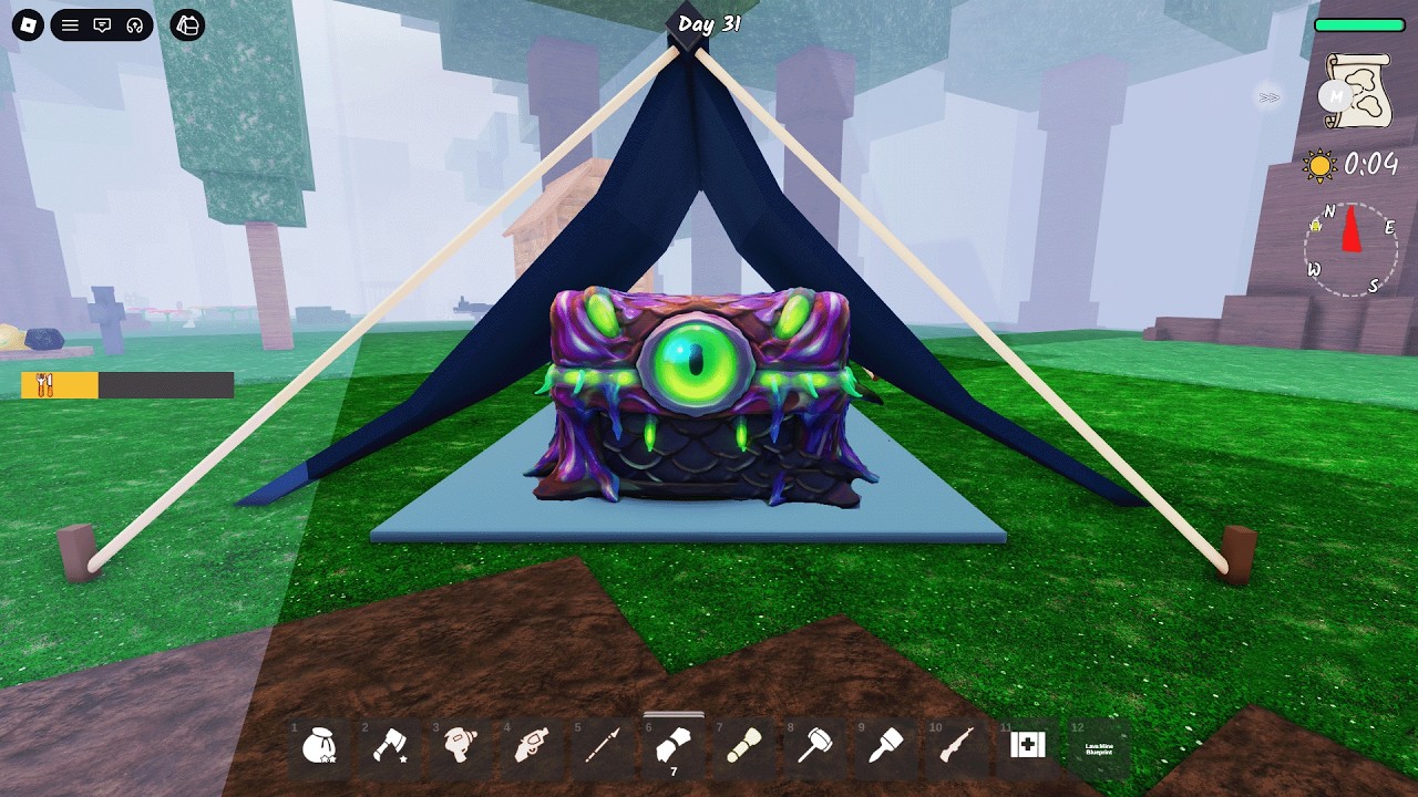 I Found the Alien Chest in 99 Nights in the FOREST ROBLOX!!!