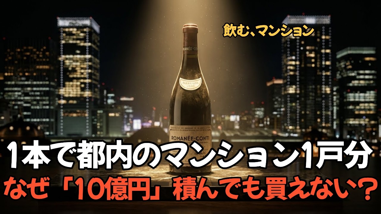 ロマネ・コンティはなぜ高い？1本数千万する「飲む不動産」の正体と投資価値を徹底解説
