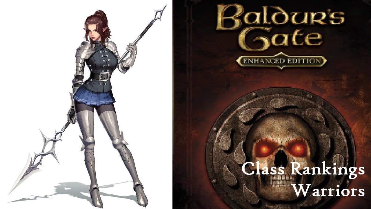 Warrior Class Rankings in Baldur's Gate EE